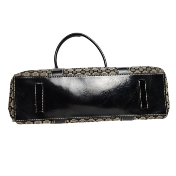 Purse Handbag Y2K Shoulder bag Tan Black color Buckles NINE WEST - Picture 7 of 15